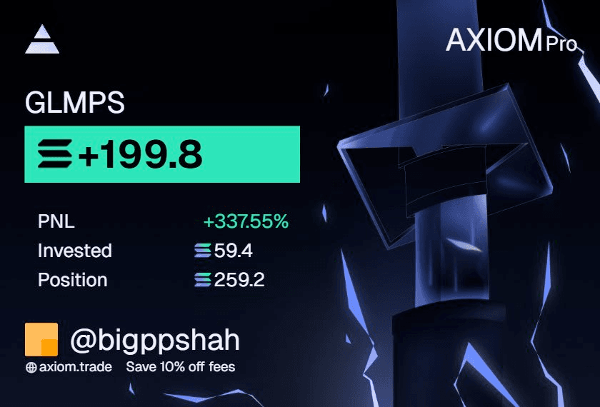 High PnL Crypto Trade on Axiom